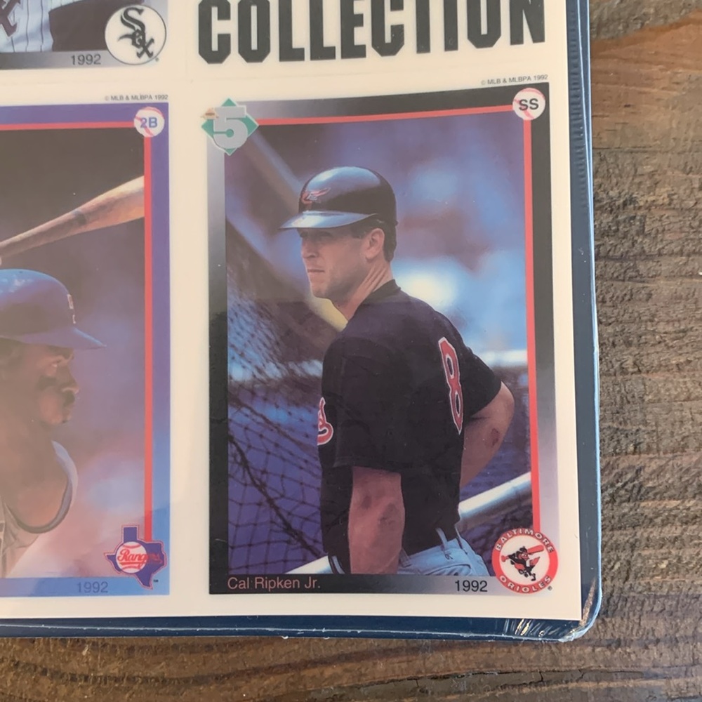 1992 HIGH-5 REUSABLE DECALS SUPERSTAR COLLECTION FACTORY SEALED SET. - Picture 5 of 5
